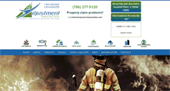 Desktop Screenshot of adjustmentspecialists.com
